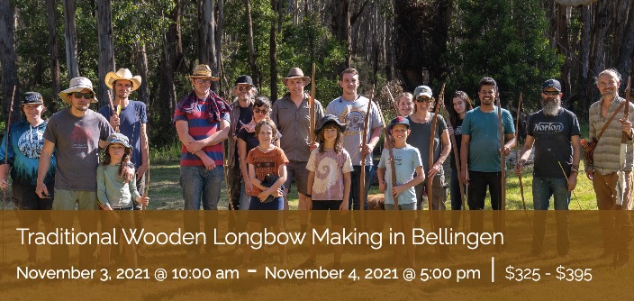 Traditional Wooden Longbow Making in Bellingin